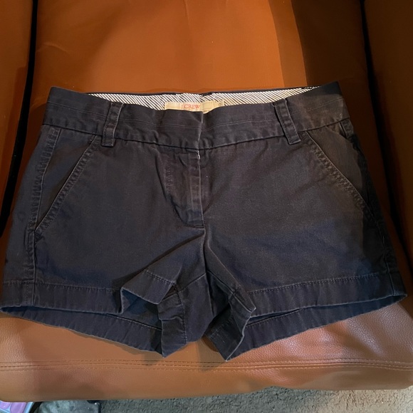 🖤J. Crew Blue Distressed Chinos Shorts - Picture 1 of 7